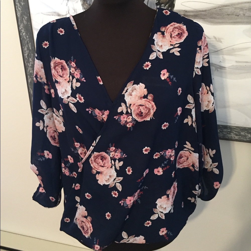 Floral blouse!